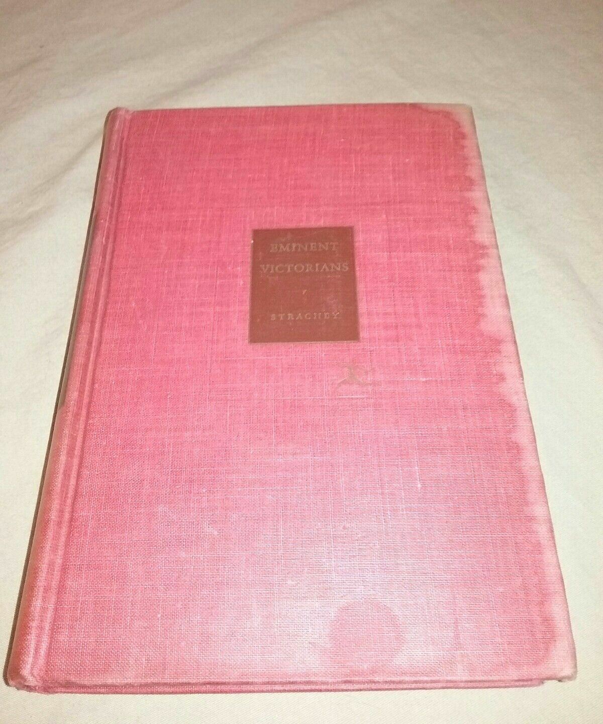 Lytton Strachey EMINENT VICTORIANS Modern Library c. 1918
