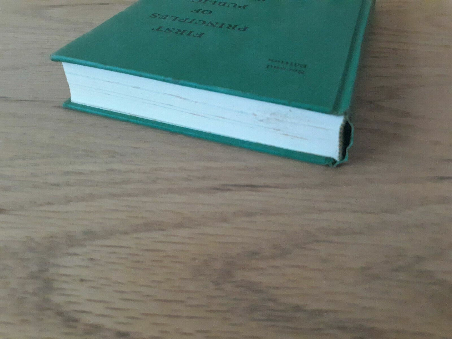 First Principles Of Public Speaking 2nd Edition Loren Reid 1967 Artcraft Press