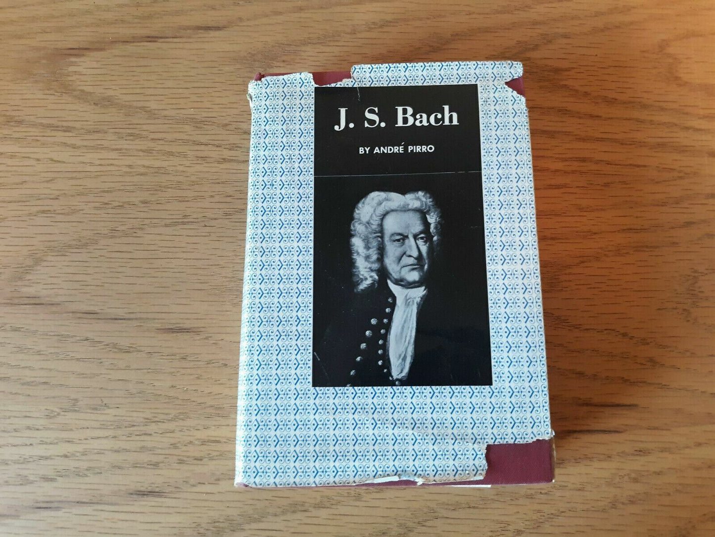 J S Bach by Andre Pirro 1957 Hardcover Dust Jacket