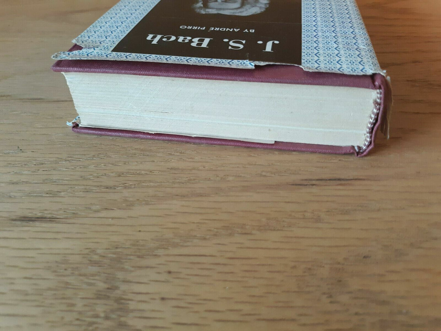 J S Bach by Andre Pirro 1957 Hardcover Dust Jacket
