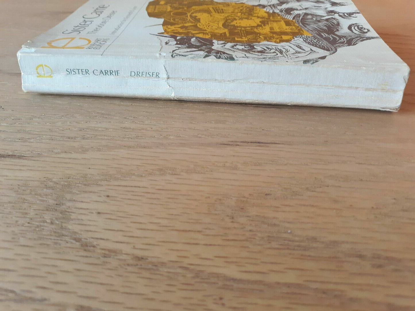 Sister Carrie by Theodore Dreiser 1957 Paperback Rinehart Editions