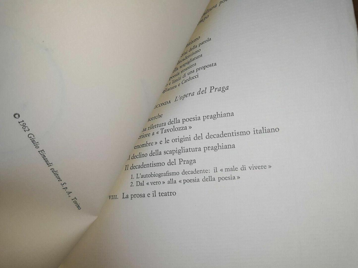 Mario Petrucciani Emilio Praga Giulio Einaudi Editore 1962 Paperback