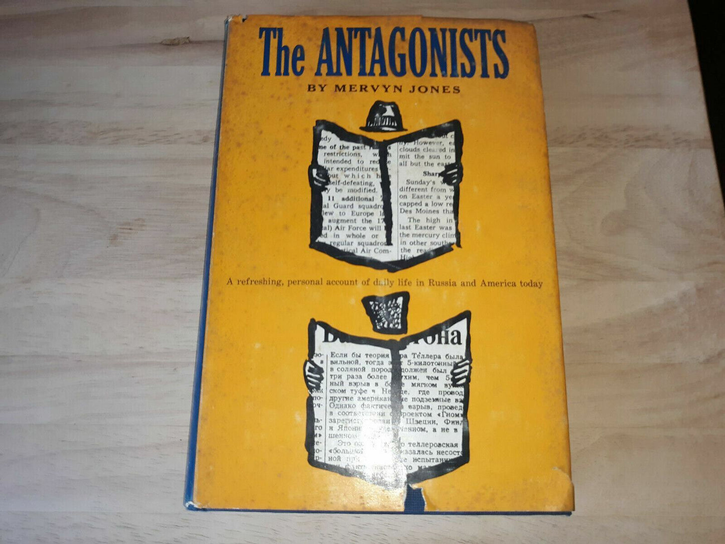 The antagonists (Mervyn Jones, - 1962) Hardcover DJ