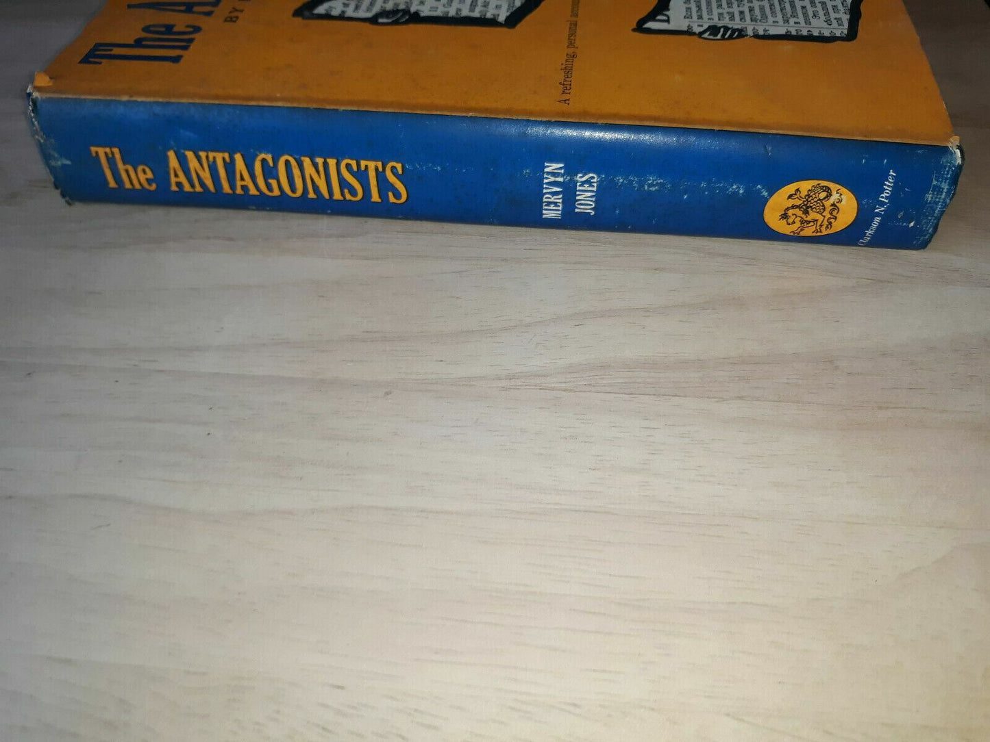 The antagonists (Mervyn Jones, - 1962) Hardcover DJ