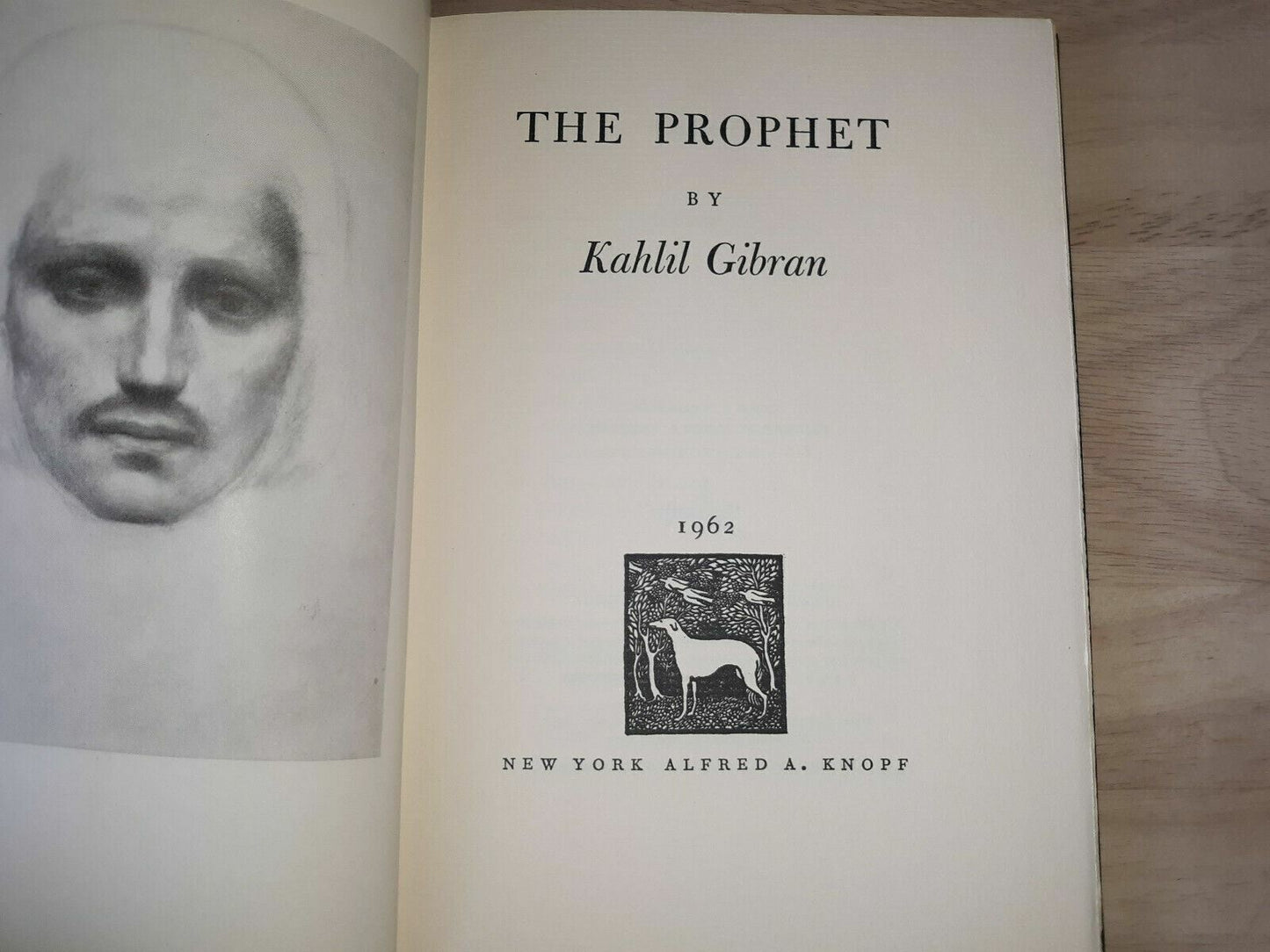 1962 The Prophet Kahlil Gibran 65th Printing