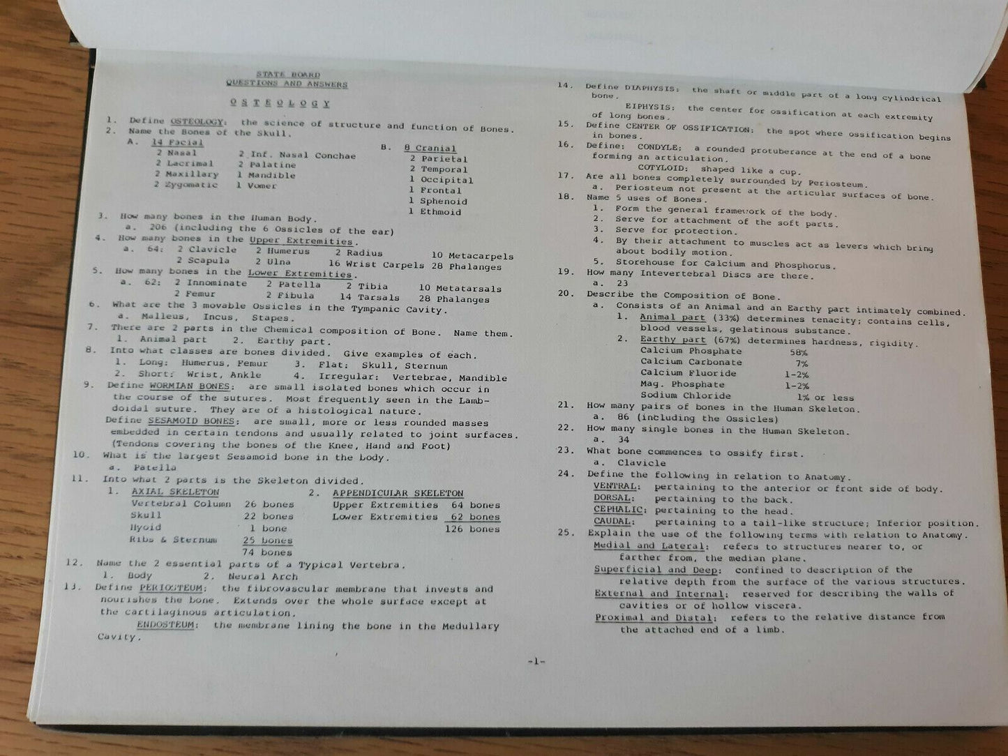 Chiropractic State Board Questions And Answers 1981 International Chiropractors