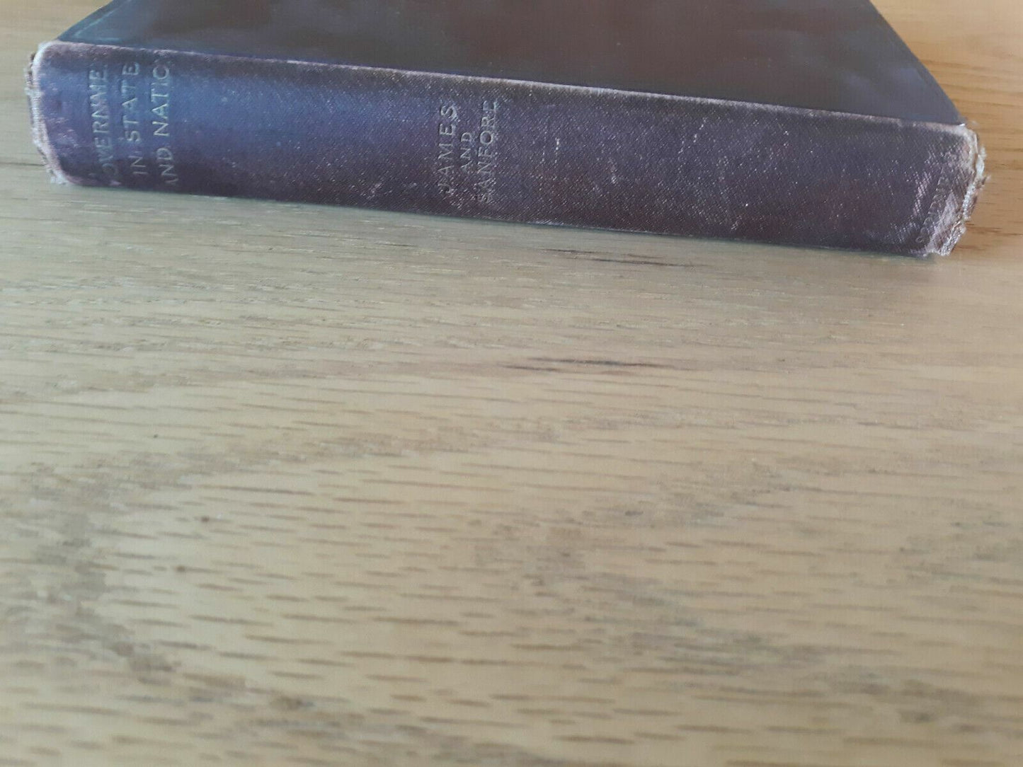 Antique Vintage Government in State and Nation 1903 J.A. James A.H. Sanford