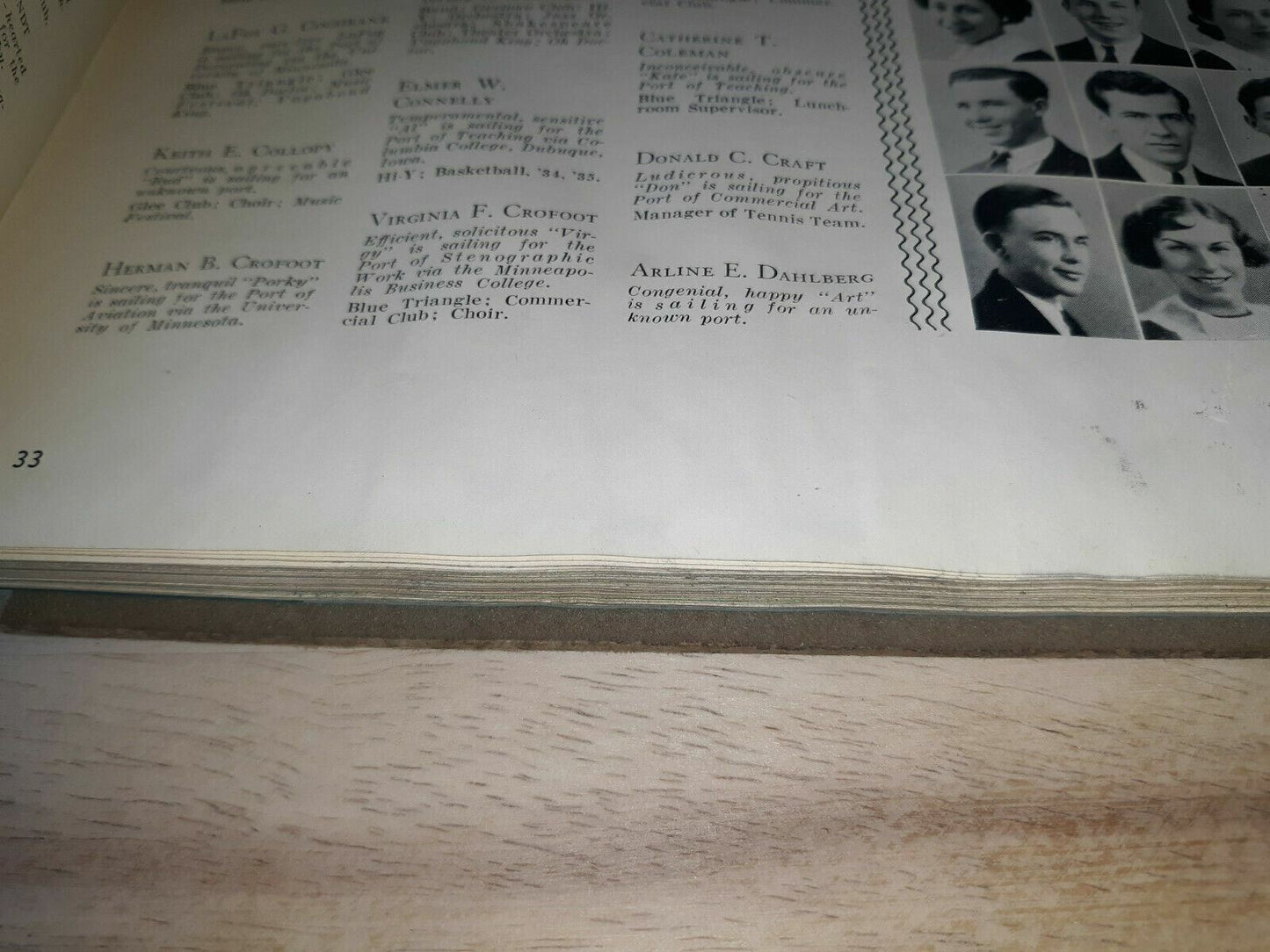 1935 Sagamore Roosevelt High School Minneapolis Minnesota Yearbook