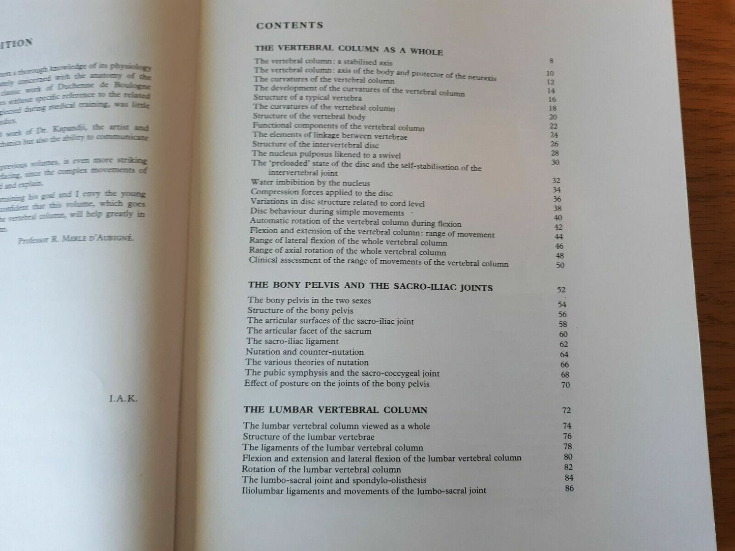 Physiology of the Joints Vol 3 by Adalbert Kapandji 1979 Churchill Livingstone