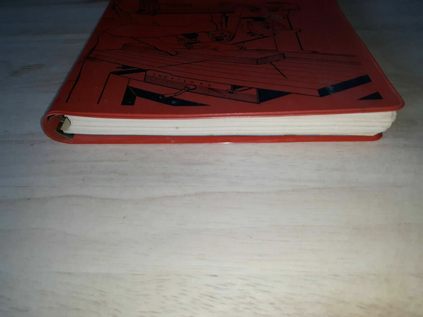1961 Craftsman Radial Arm Tools Manual red vinyl cat# 9-2955