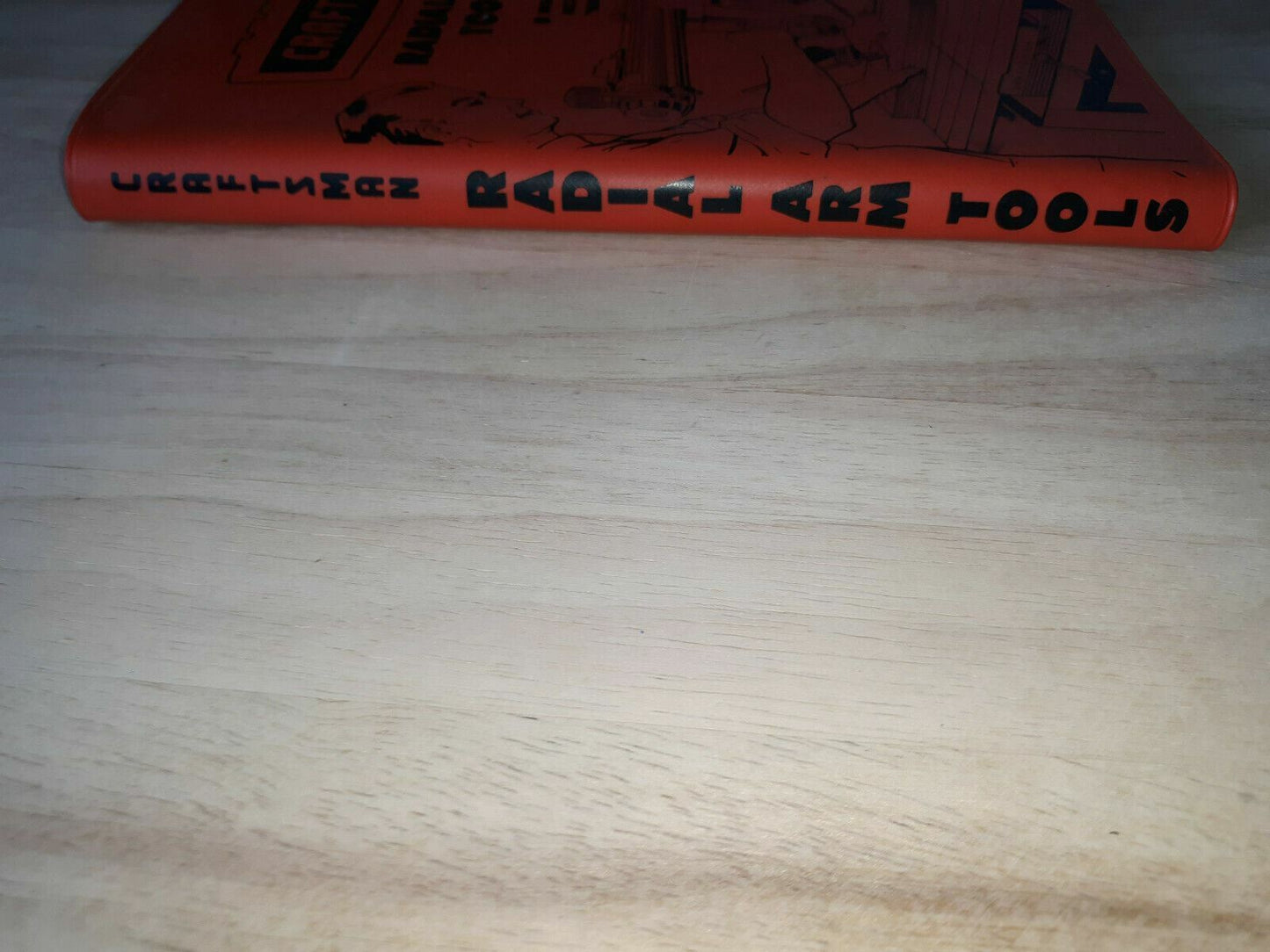 1961 Craftsman Radial Arm Tools Manual red vinyl cat# 9-2955