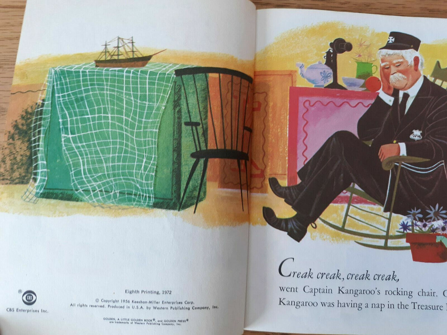 A Little Golden Book Captain Kangaroo by Kathleen N. Daly 1972 261