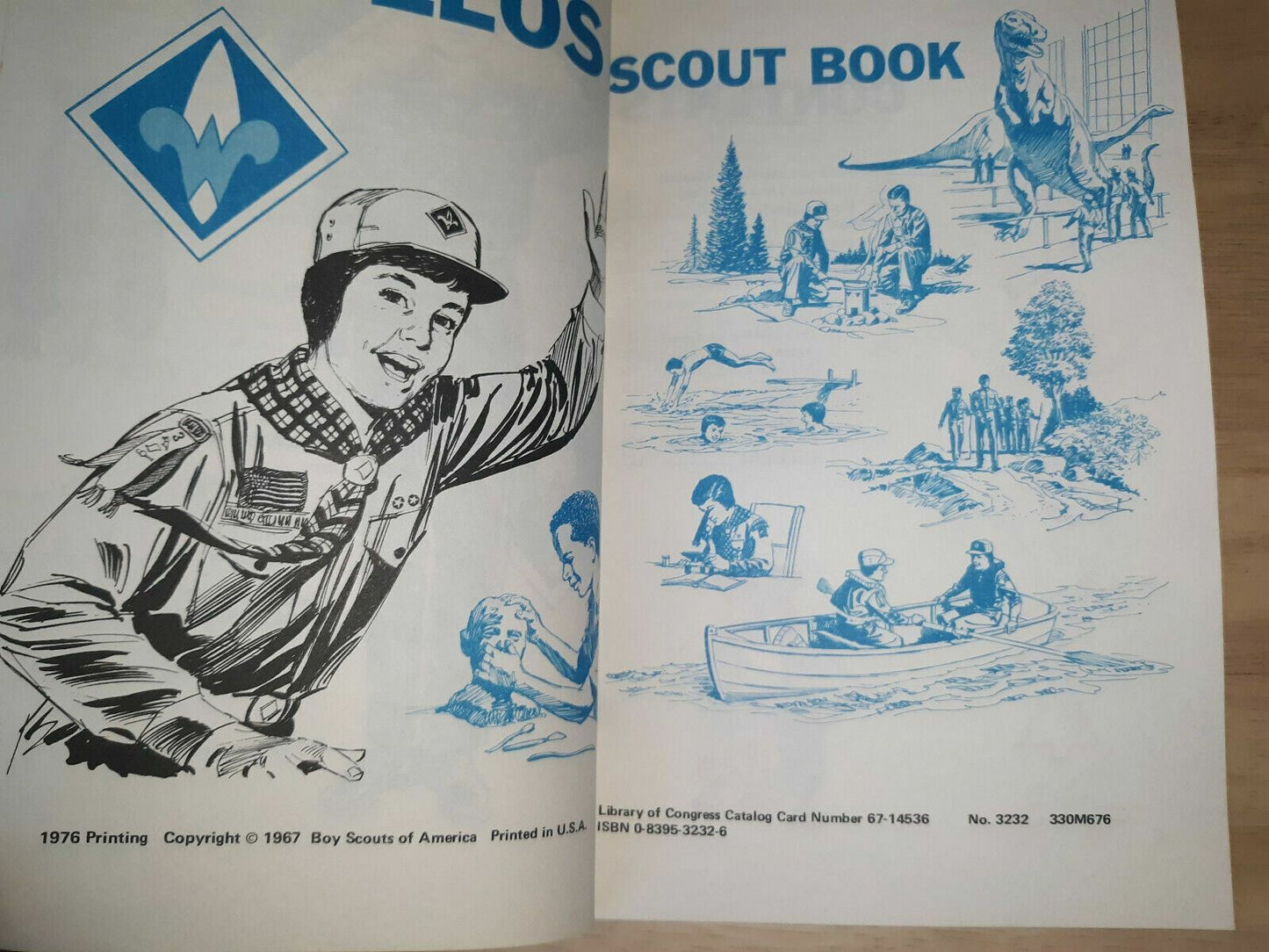 1976 Webelos Scout Book Boy Scouts of America BSA