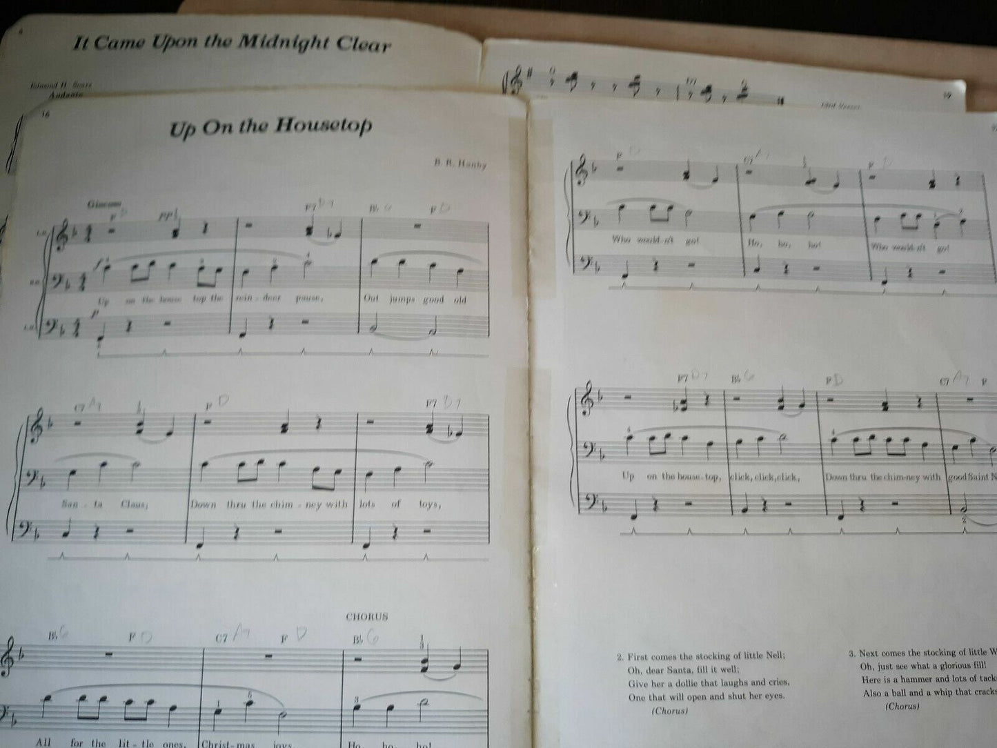 1975 Christmas Jubilee Schaum Solos For Piano Or Organ