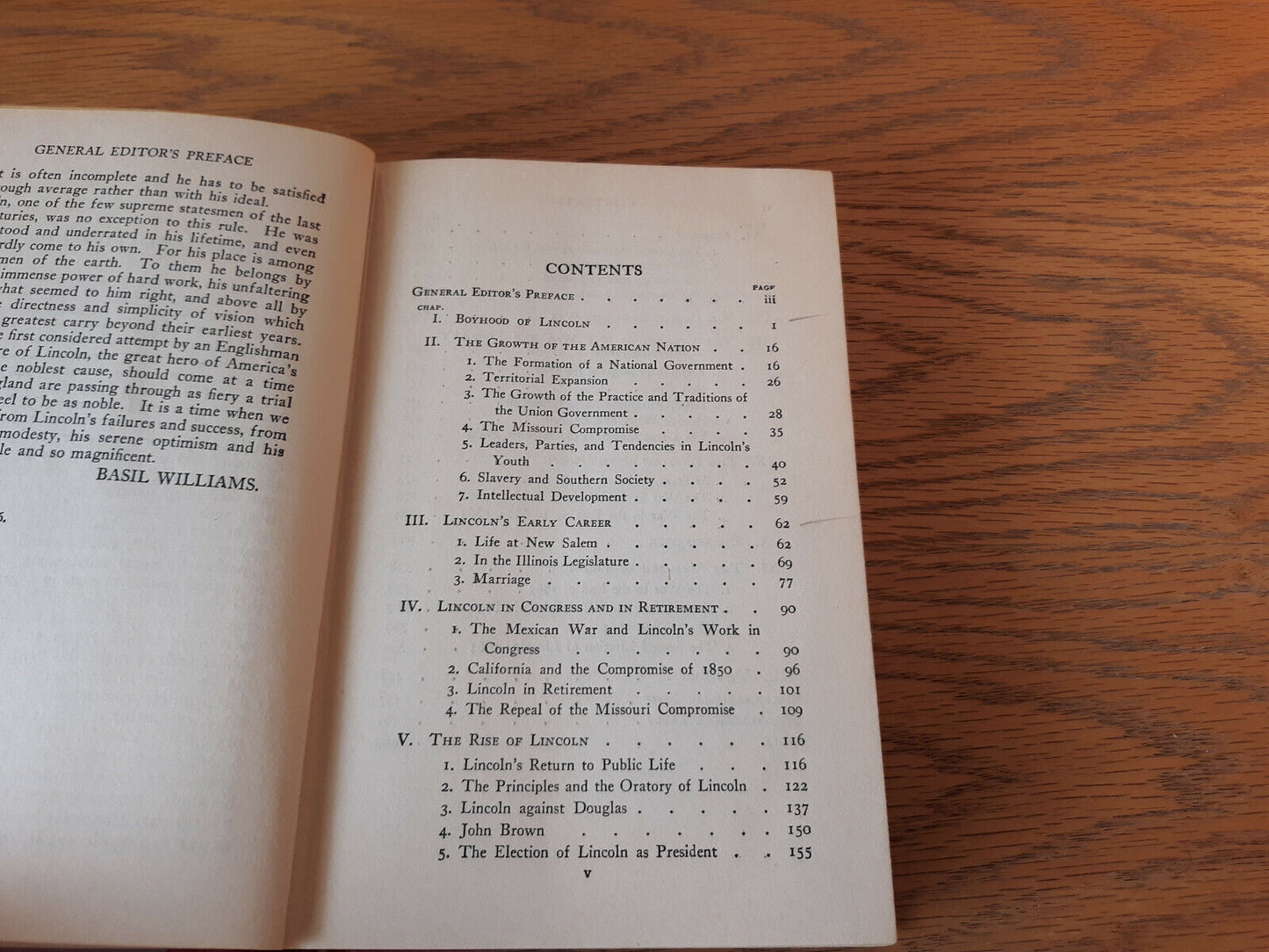 Abraham Lincoln Lord Charnwood 1917 Hardcover Garden City