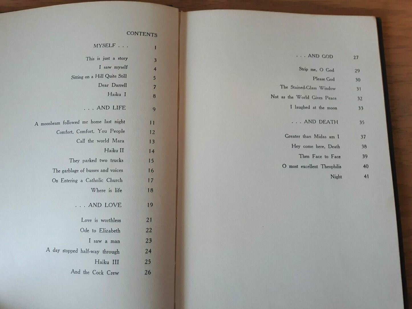 Poems Elon Wendell Peterson 1964