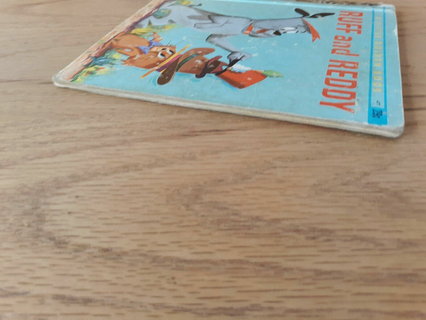 1959 Ruff and Reddy, Ann McGovern, A Little Golden Book Authorized Ed