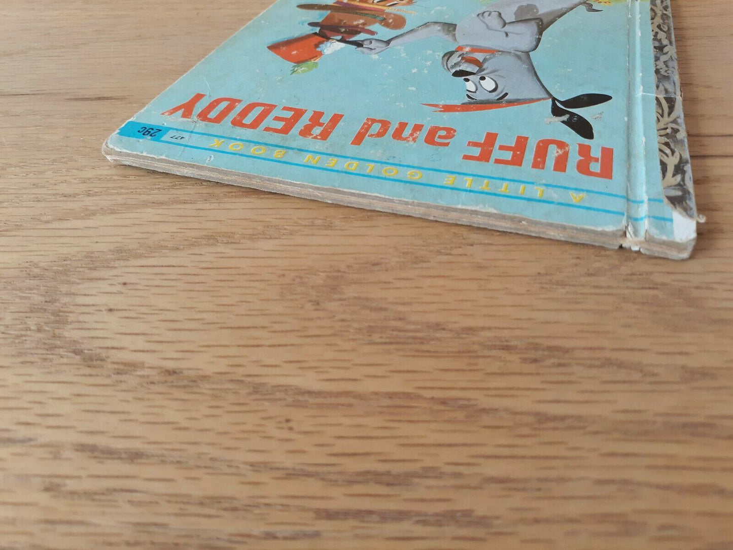 1959 Ruff and Reddy, Ann McGovern, A Little Golden Book Authorized Ed