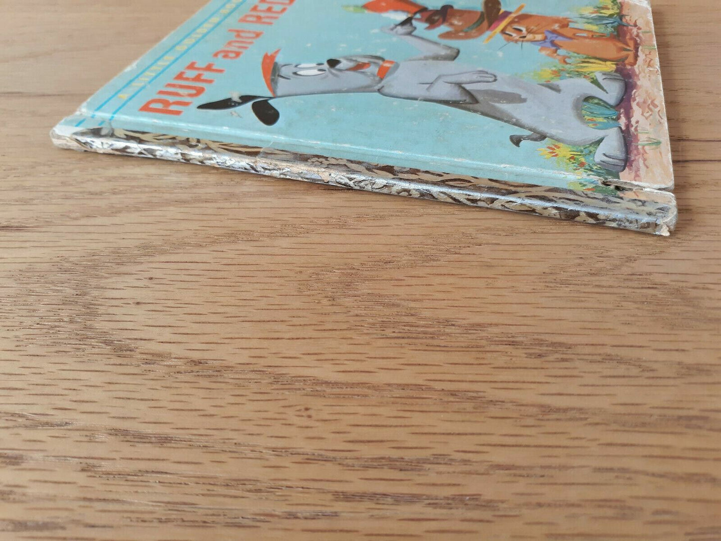 1959 Ruff and Reddy, Ann McGovern, A Little Golden Book Authorized Ed