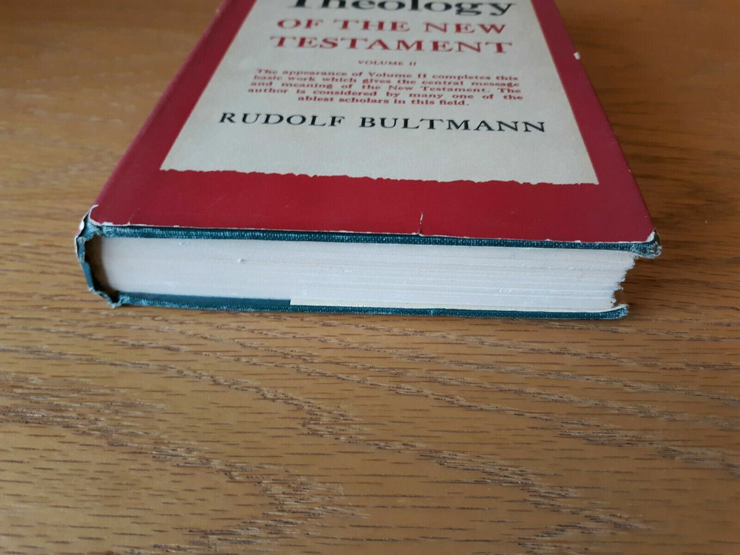 1955 Theology of the New Testament Vol II by Rudolf Bultmann Lutheran Theology