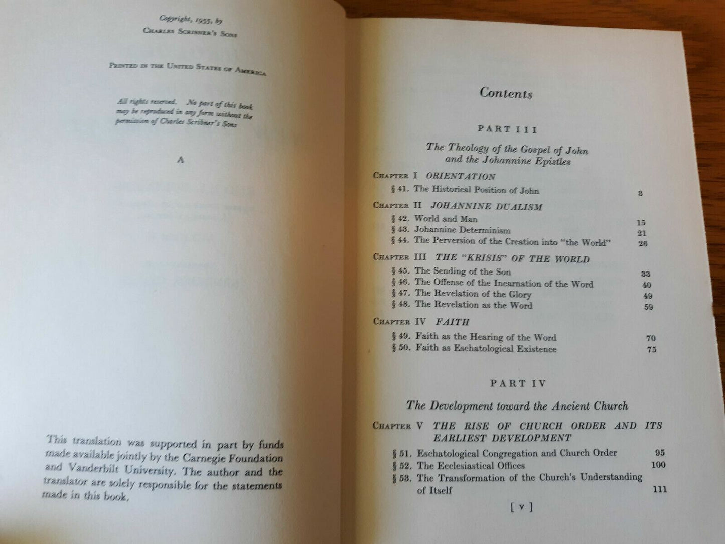 1955 Theology of the New Testament Vol II by Rudolf Bultmann Lutheran Theology