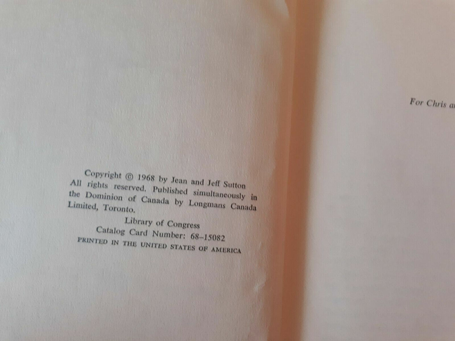 The Programmed Man by Jeff Sutton; Jean Sutton 1968 G P Putnam's Sons