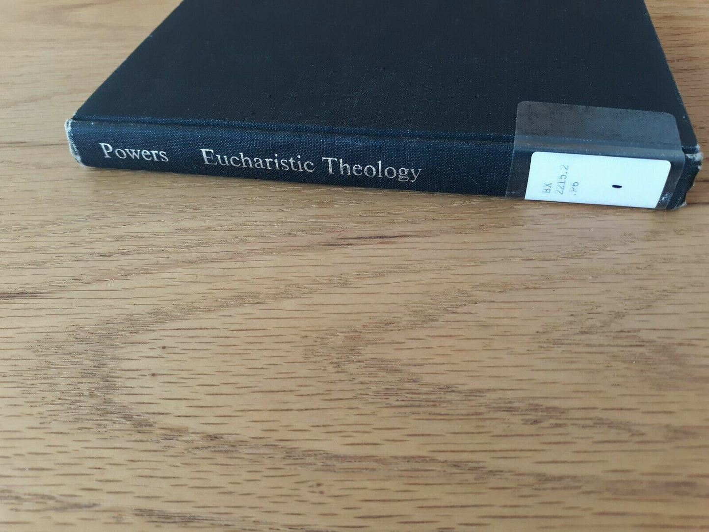 EUCHARISTIC THEOLOGY by Joseph M. Powers 1967 Hardcover