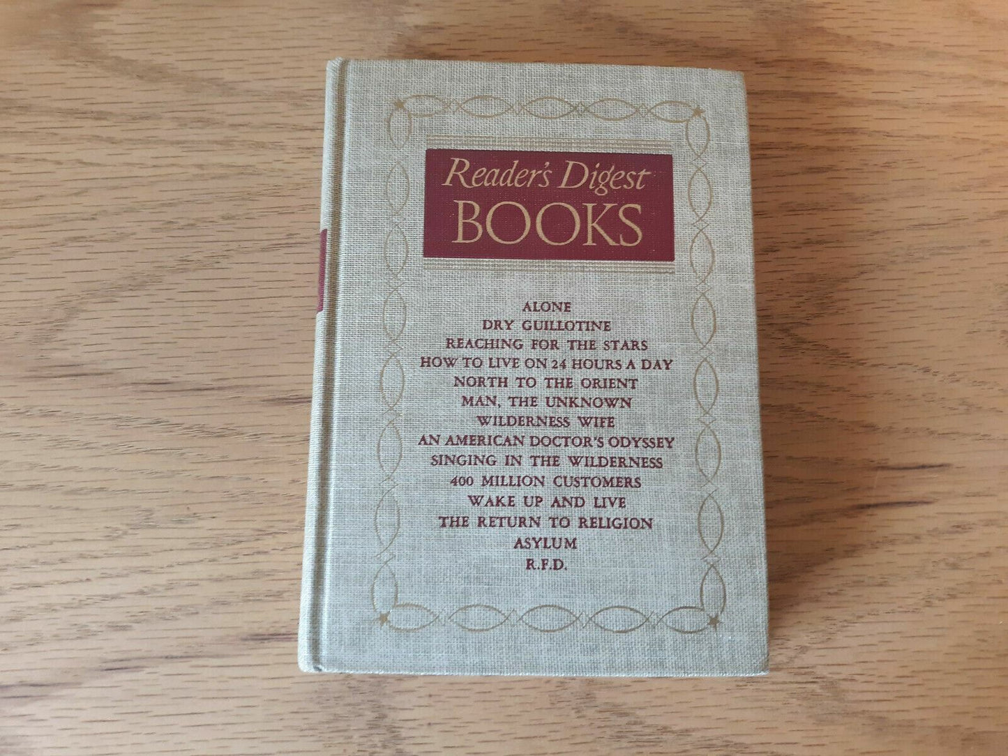 Readers Digest Books 1941 1st Edition Alone Dry Guillotine Reaching for the Star
