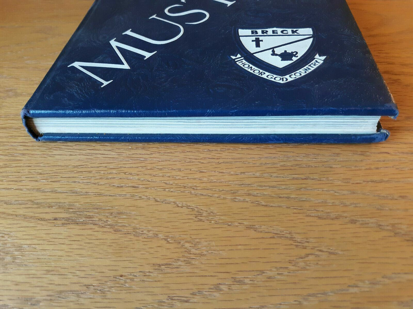 Mustang 1954 Yearbook Breck St Paul Minnesota Hardcover