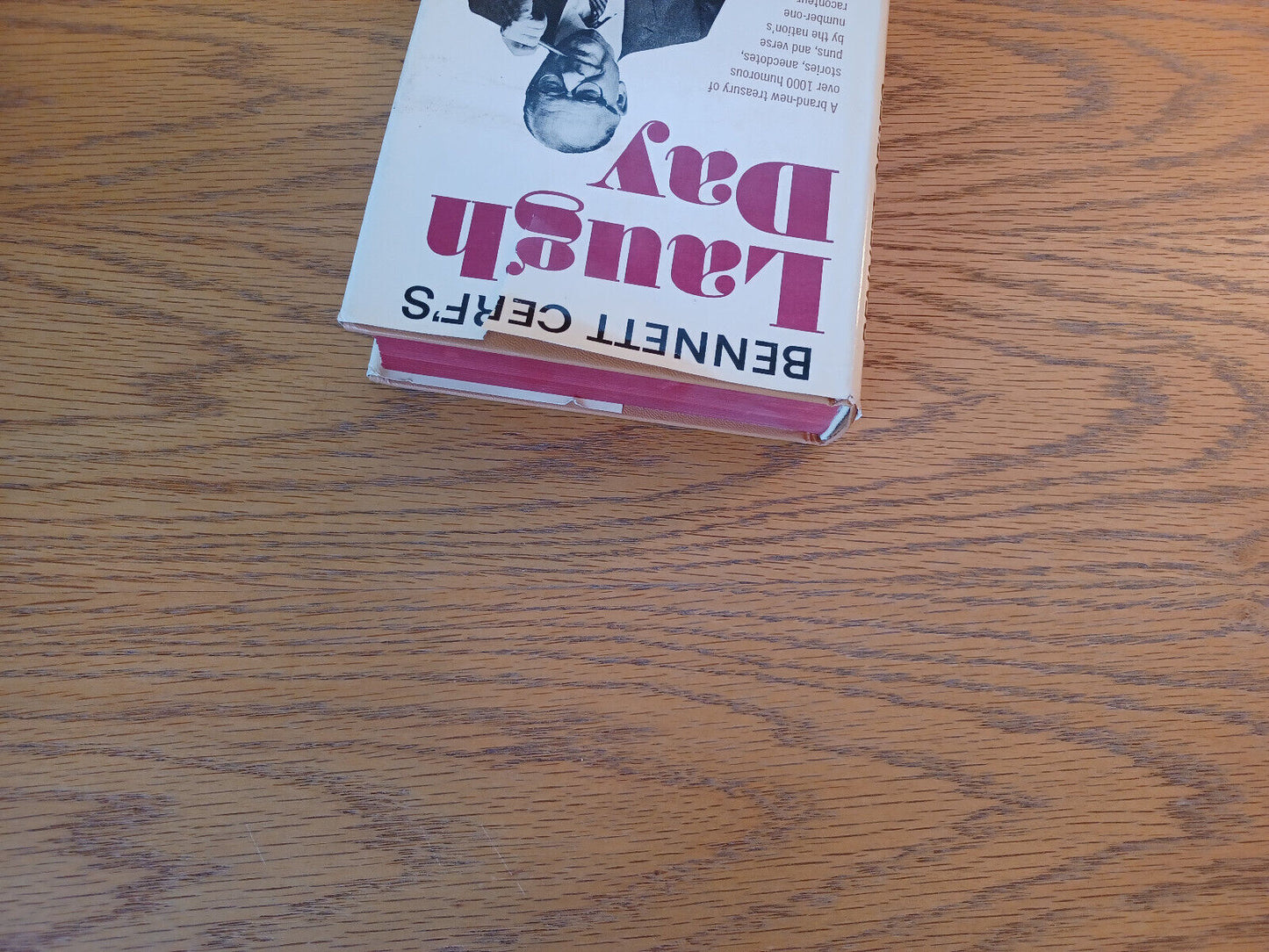 Laugh Day Bennett Cerf 1965 Book Club Edition Hardcover Dust Jacket Doubleday