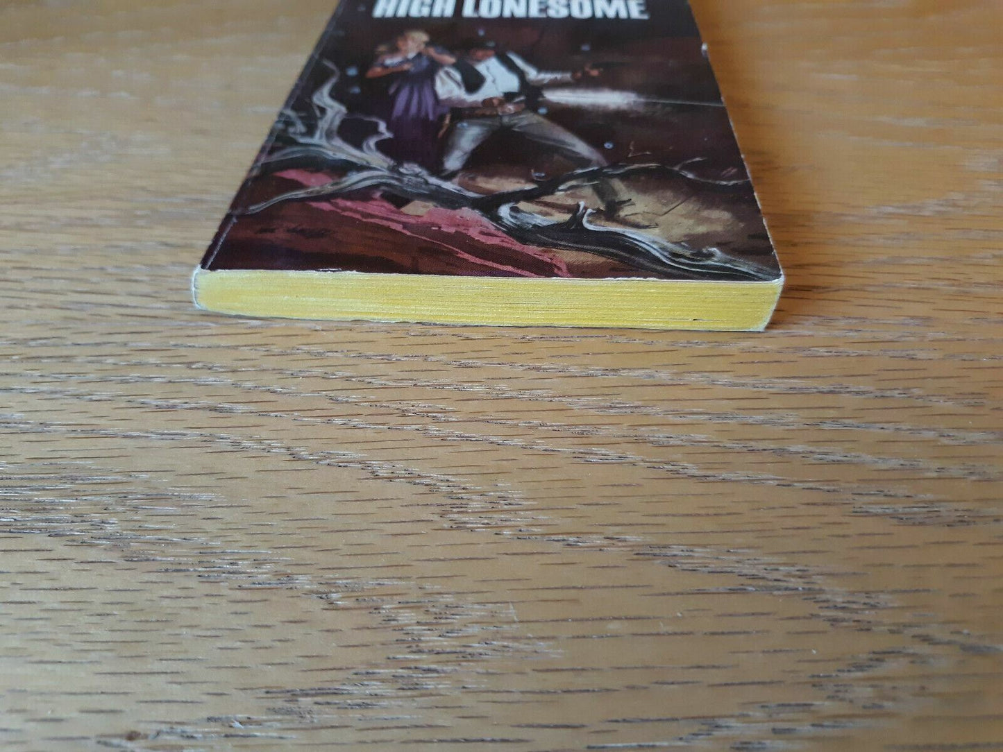 1969 Louis l’Amour High Lonesome Paperback Bantam Books