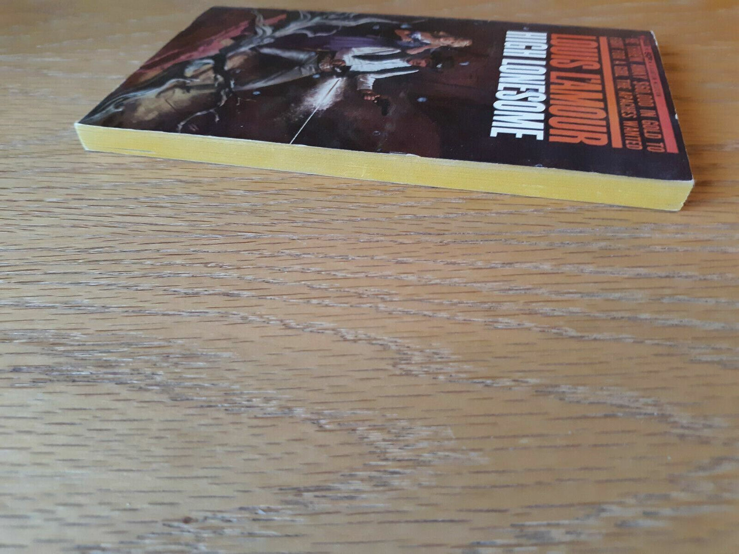 1969 Louis l’Amour High Lonesome Paperback Bantam Books