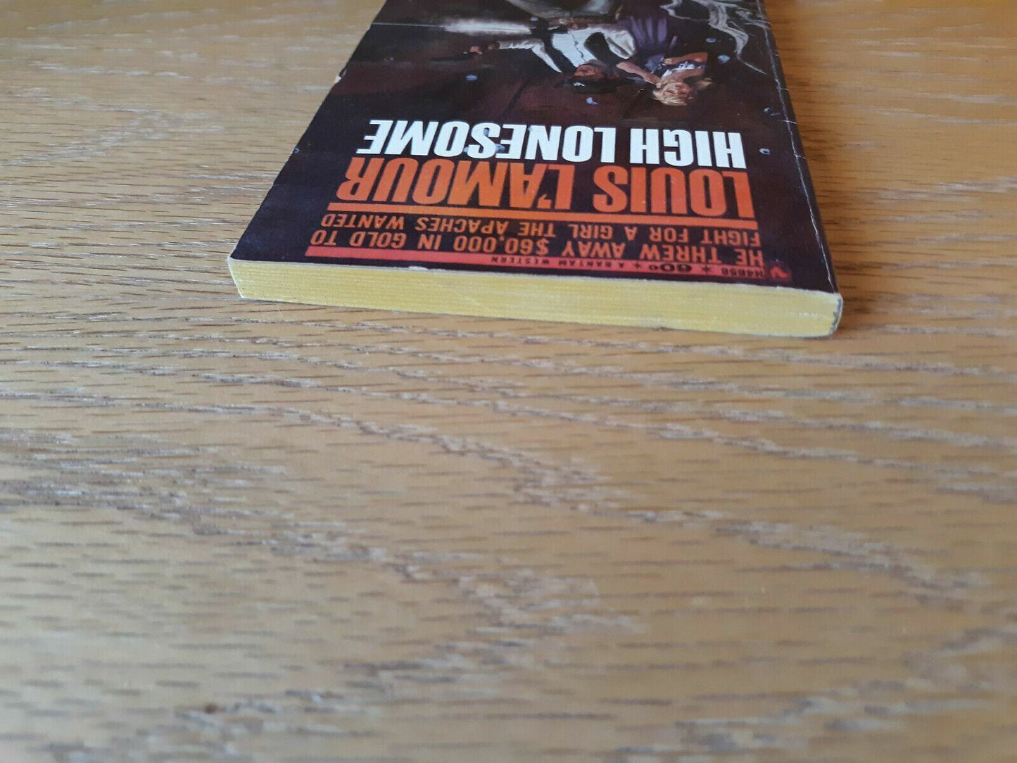1969 Louis l’Amour High Lonesome Paperback Bantam Books