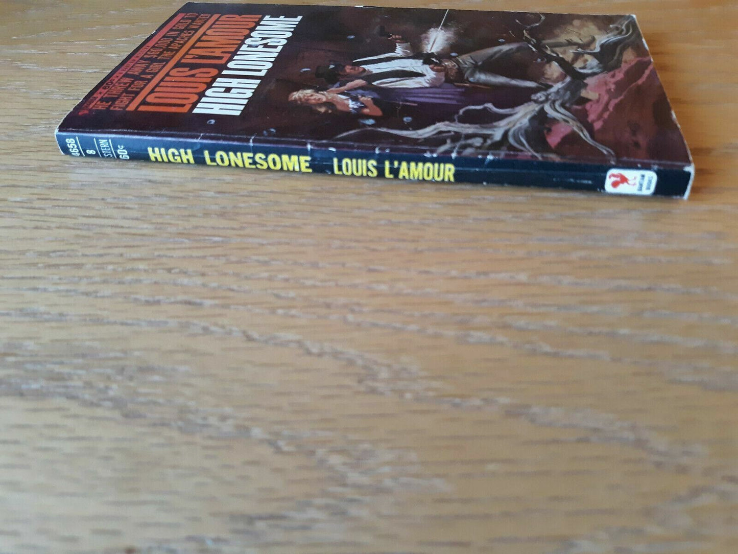 1969 Louis l’Amour High Lonesome Paperback Bantam Books