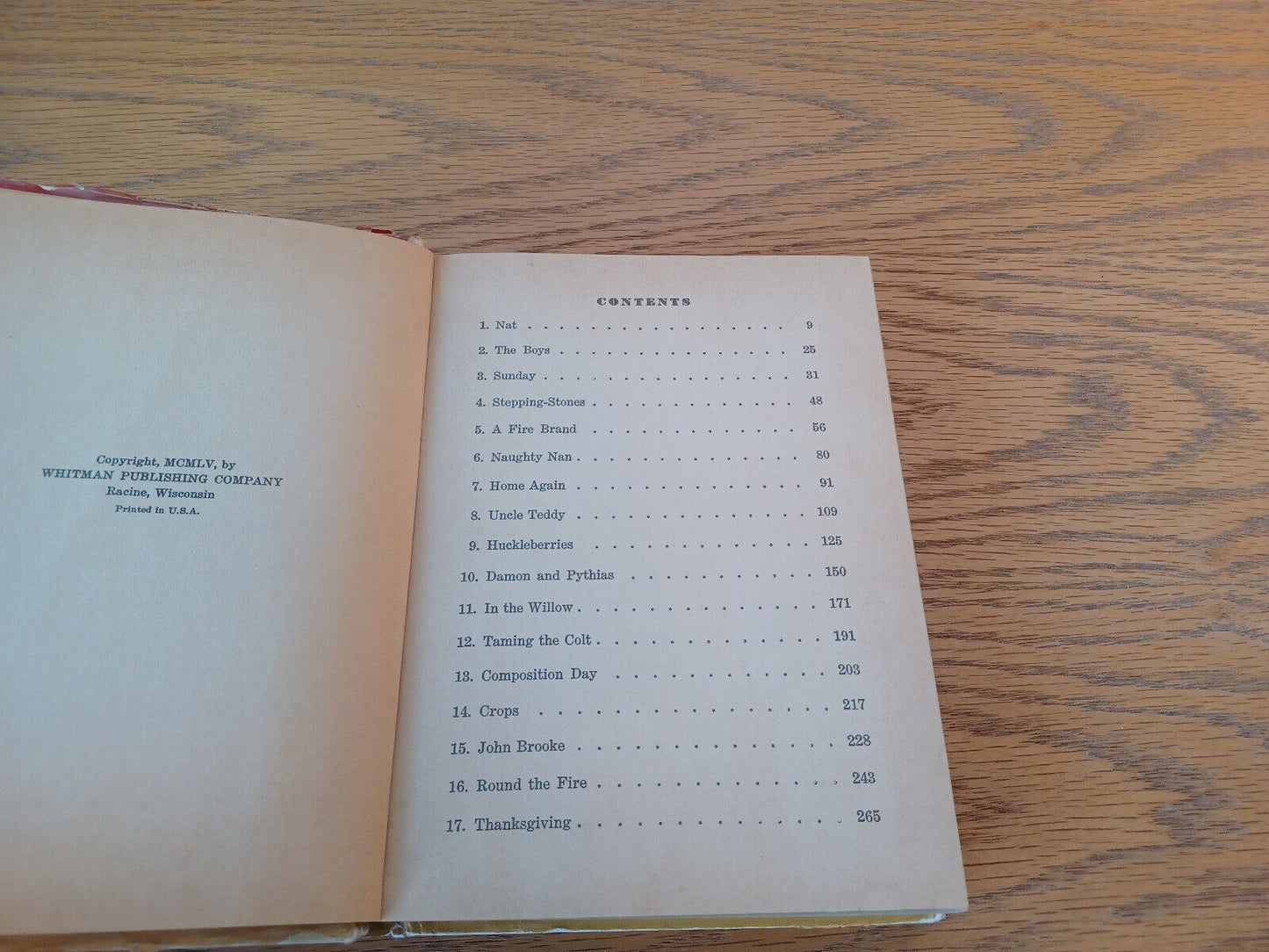 Little Men by Louisa Alcott 1955