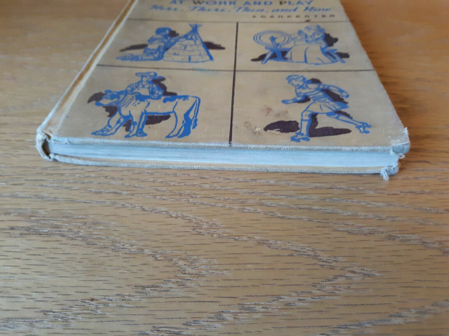 Our Little Neighbors at work and play, Frances Carpenter, (1942) Hardcover