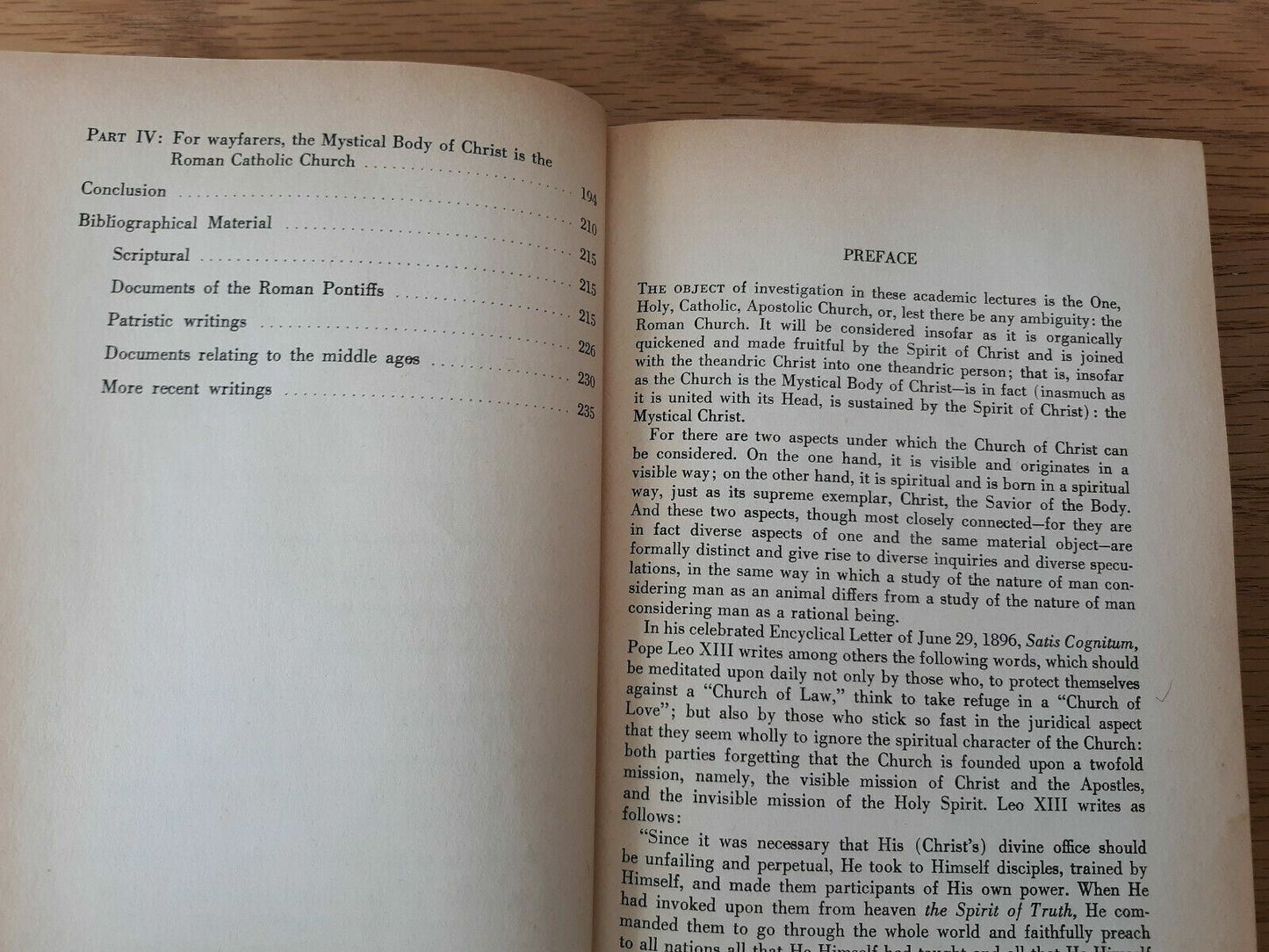 Corpus Christi Quod Est Ecclesia Sebastian Tromp 1960 1st Ed Hardcover