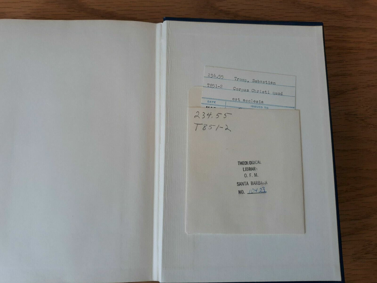Corpus Christi Quod Est Ecclesia Sebastian Tromp 1960 1st Ed Hardcover