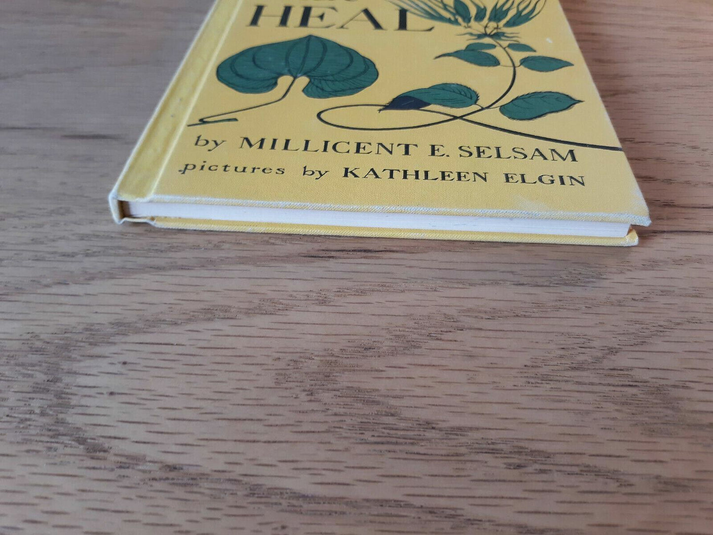 1959 Vintage Plants That Heal by Selsam Millicent Ellis Hardcover