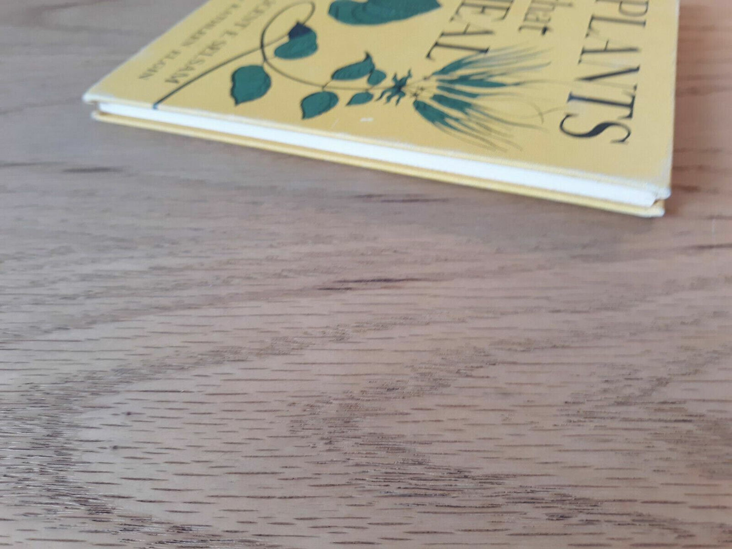 1959 Vintage Plants That Heal by Selsam Millicent Ellis Hardcover