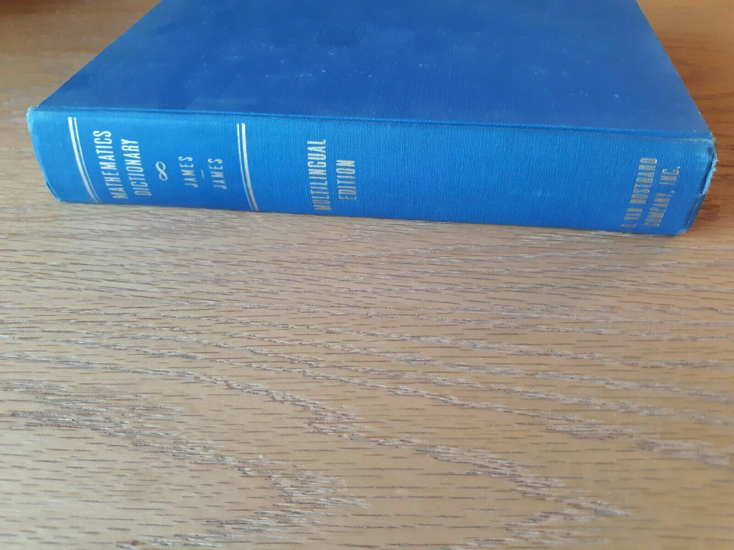 Mathematics Dictionary by James 1960 Multilingual Edition