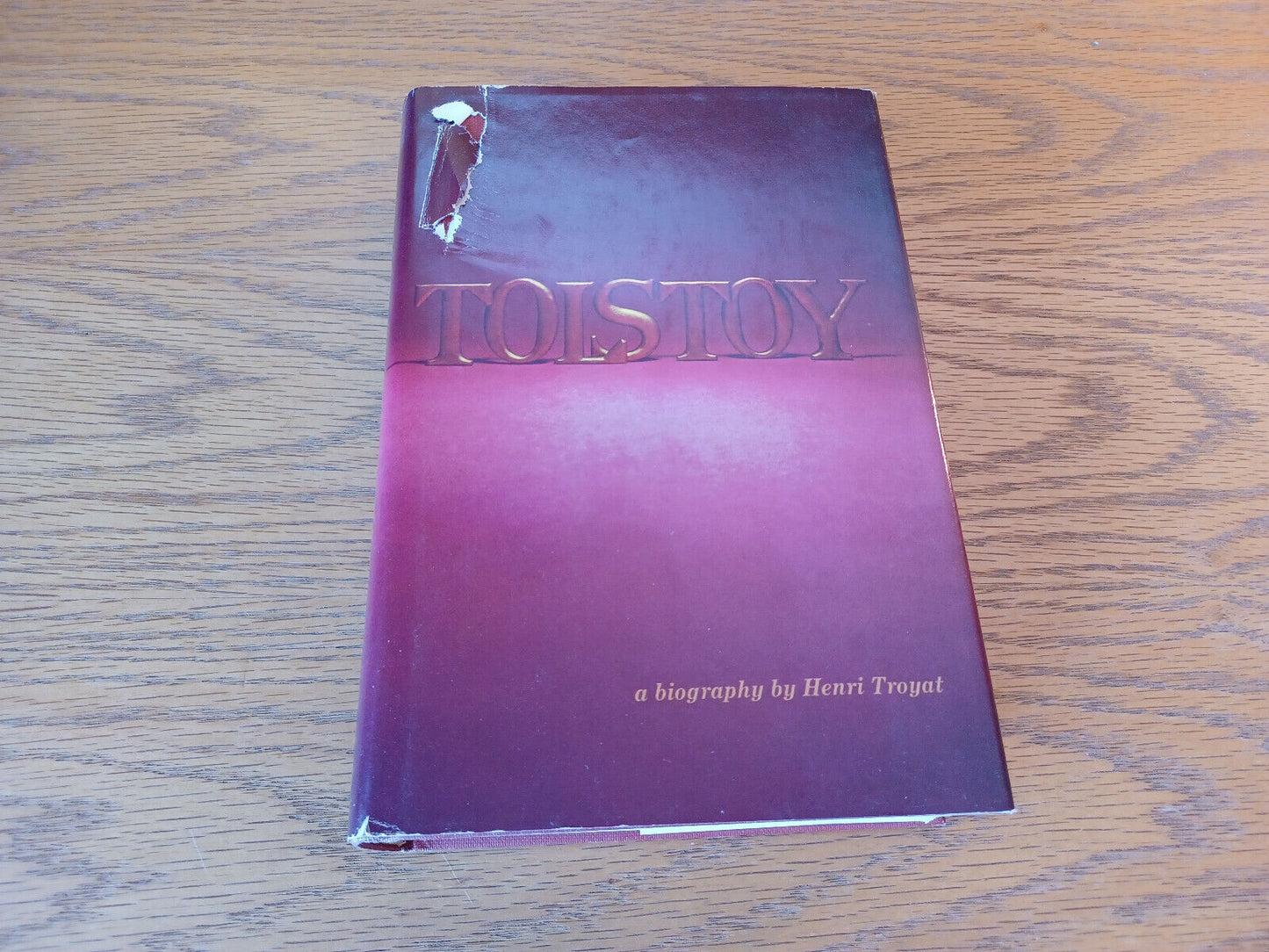 Tolstoy by Henri Troyat 1967