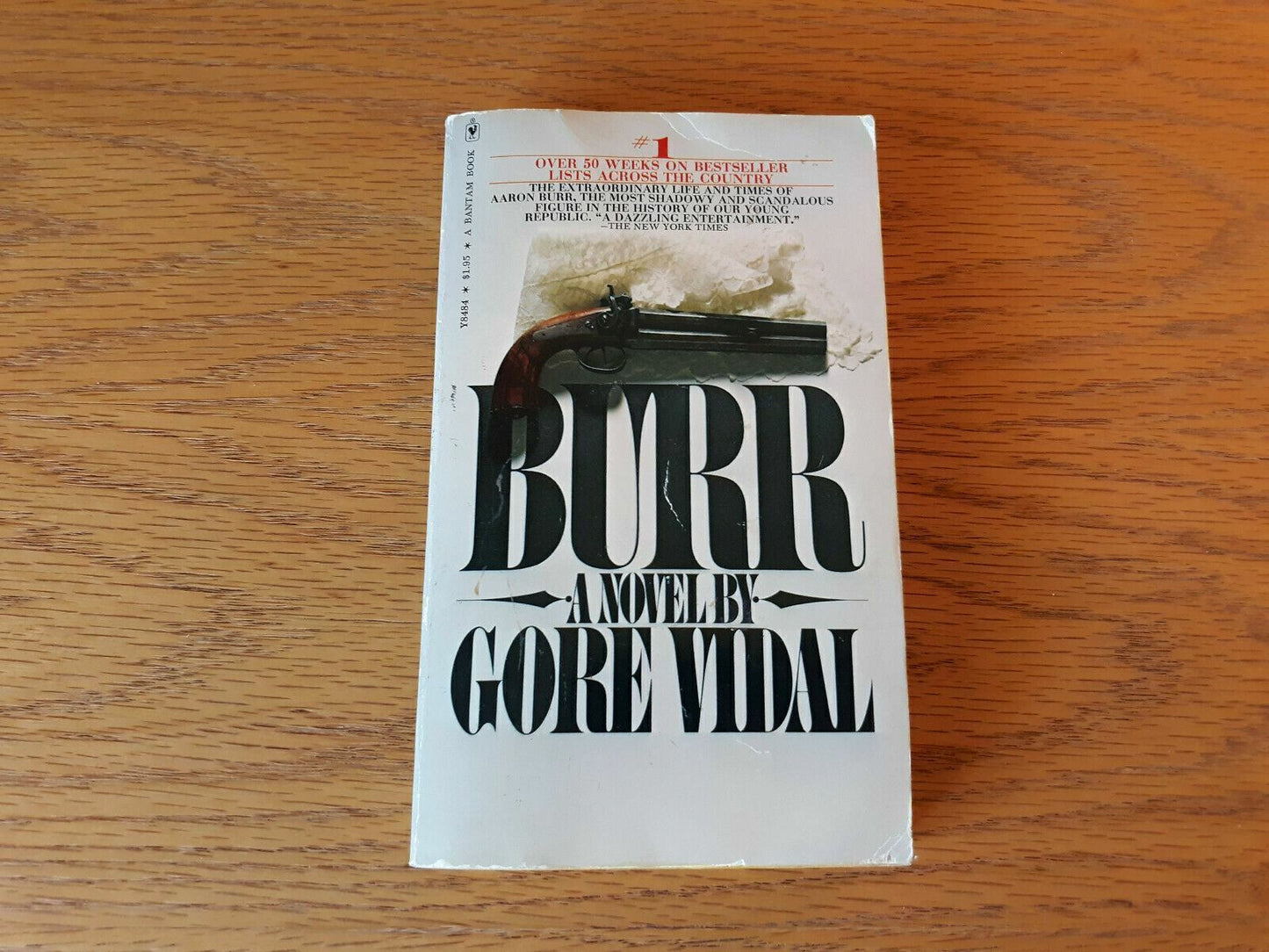 Burr - Gore Vidal - Bantam Books Paperback - 1974