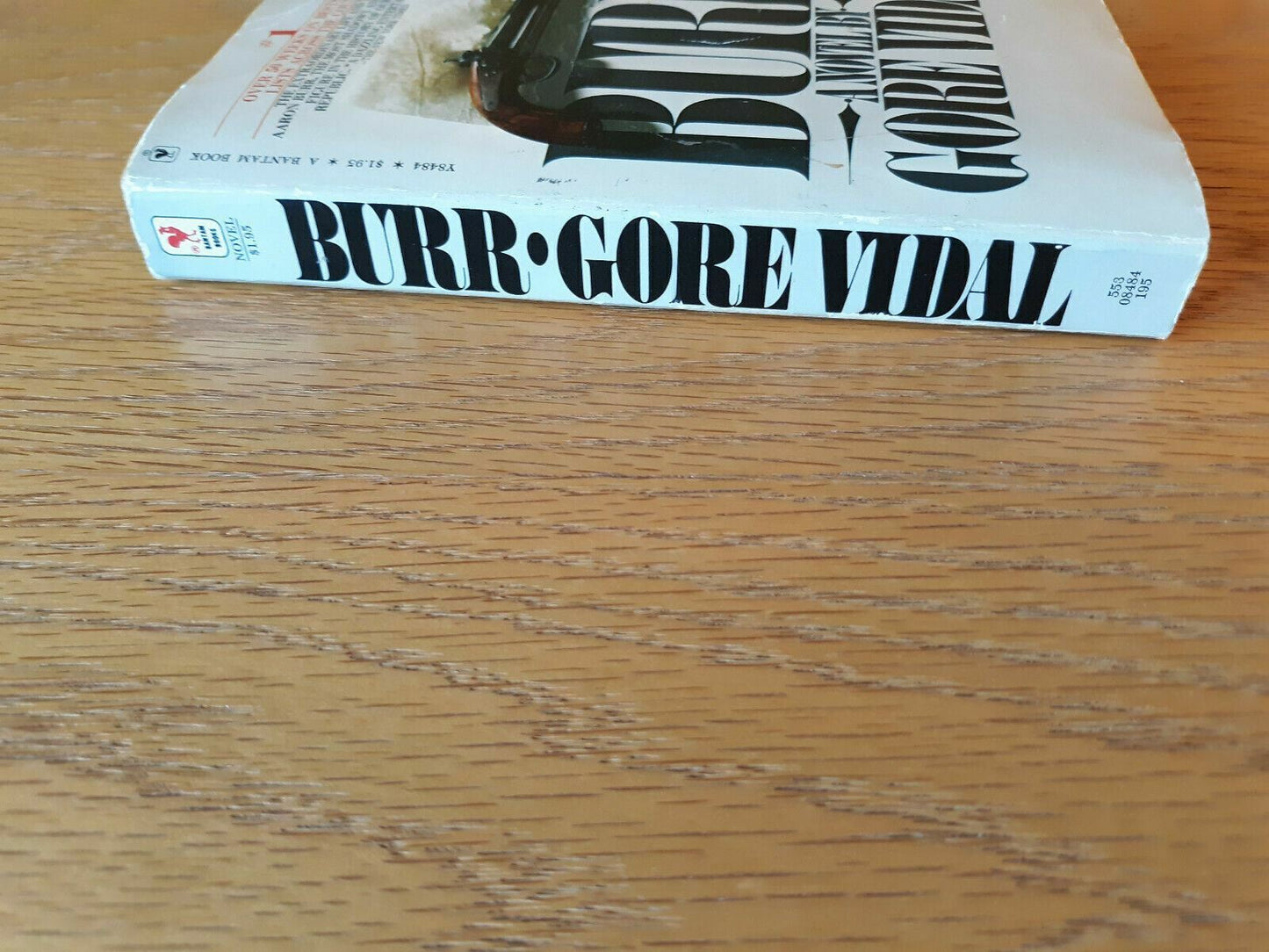 Burr - Gore Vidal - Bantam Books Paperback - 1974