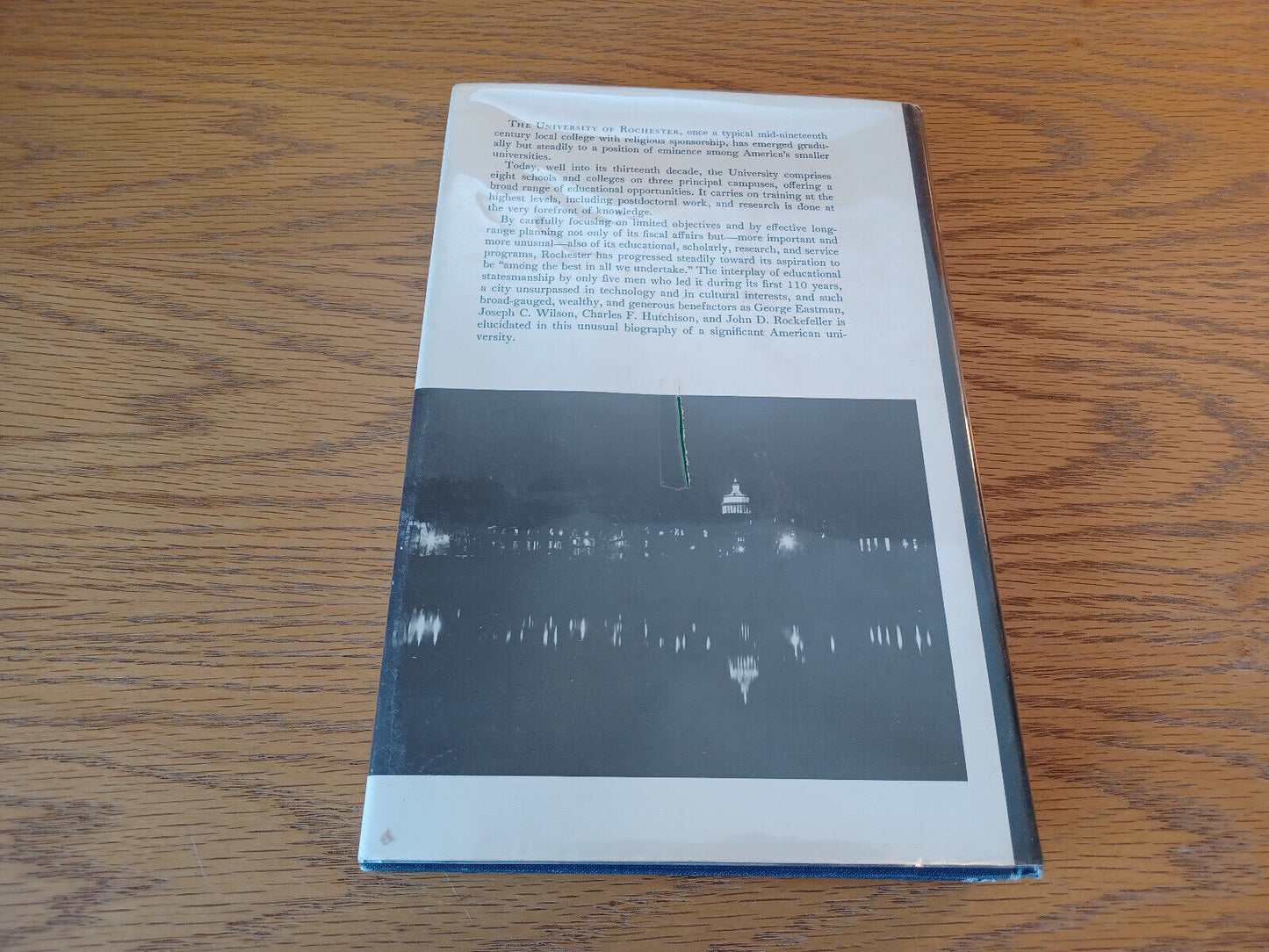 A History of the University of Rochester 1850-1962 by Arthur May 1977