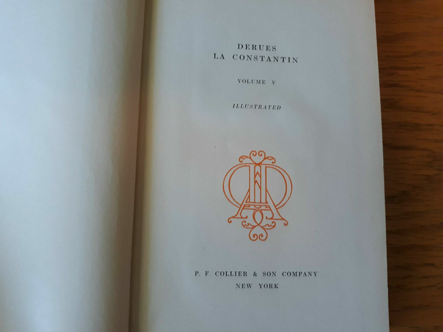 Celebrated Crimes by Alexander Dumas 1910 Vol 5 Derues La Constantin
