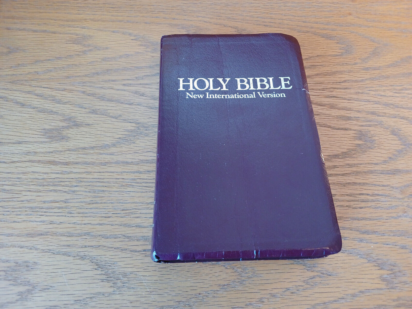 Holy Bible New International Version 1989 Dictionary Concordance Zondervan