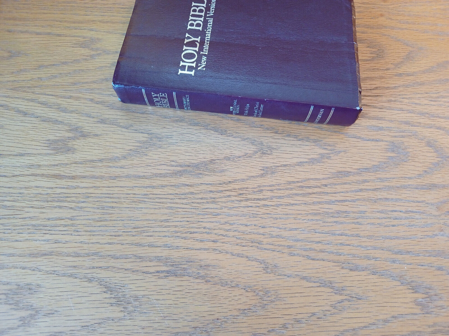 Holy Bible New International Version 1989 Dictionary Concordance Zondervan