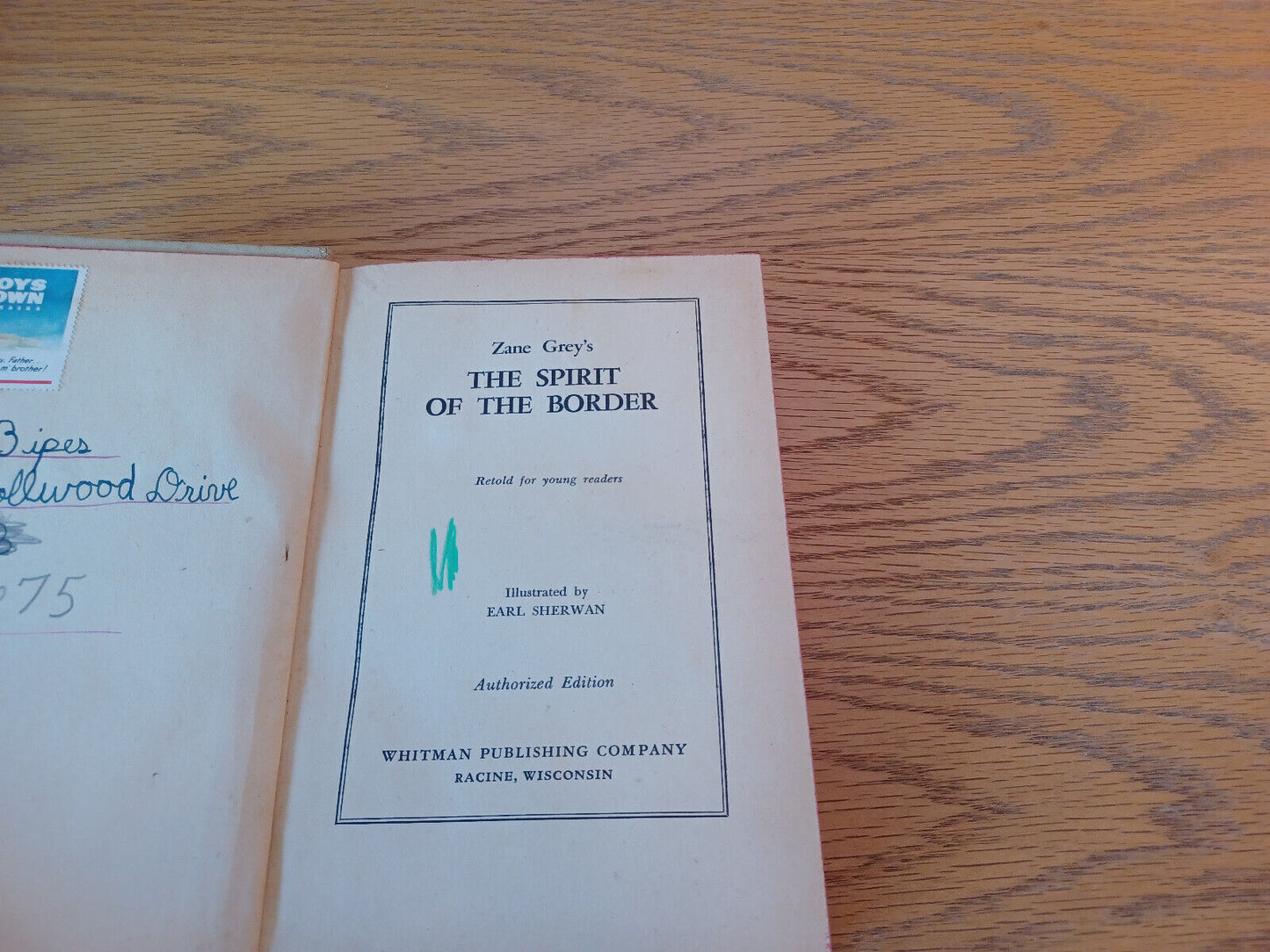 Zane Grey's The Spirit of the Border 1950