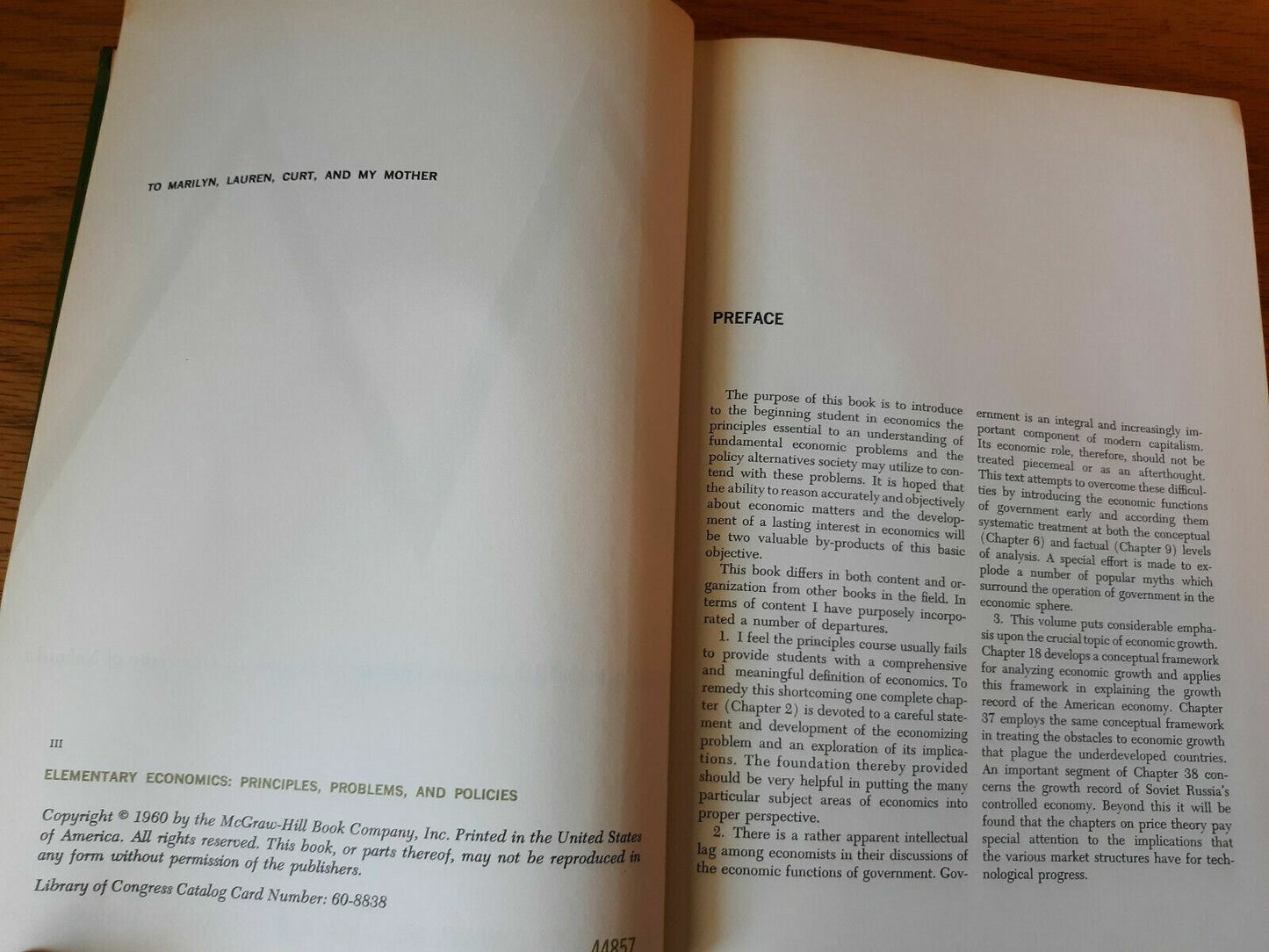Elementary Economics by Campbell McConnell 1960